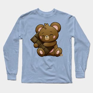 sweet milk chocolate teddy Long Sleeve T-Shirt